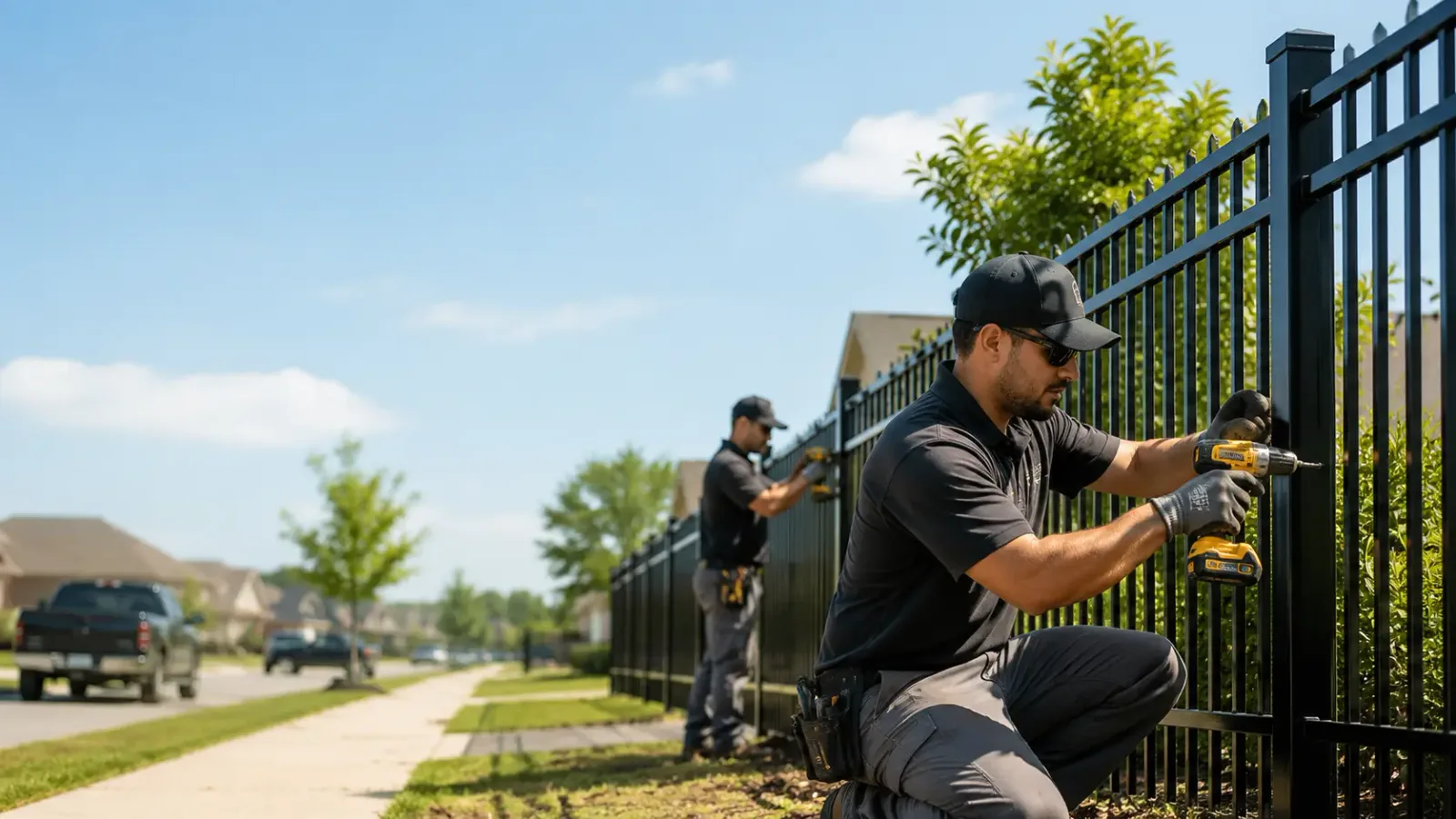 Metal Fence Installation in Mchenry, IL
